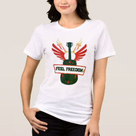 Feel Freedom Tri-Blend-T-Shirt | Freefit Women's S Tri-Blend Shirt