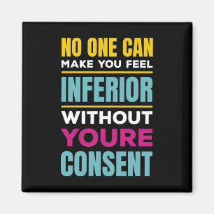 Feel Inferior Eleanor Roosevelt Women's Rights Mag Magnet