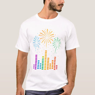 "Feel the Beat - Stylish Music Lover Men's T - Shi T-Shirt