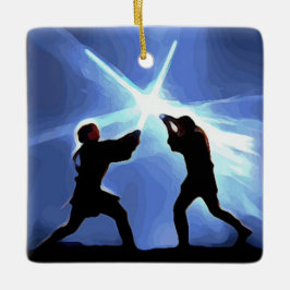 Feel the Force Keramikornament