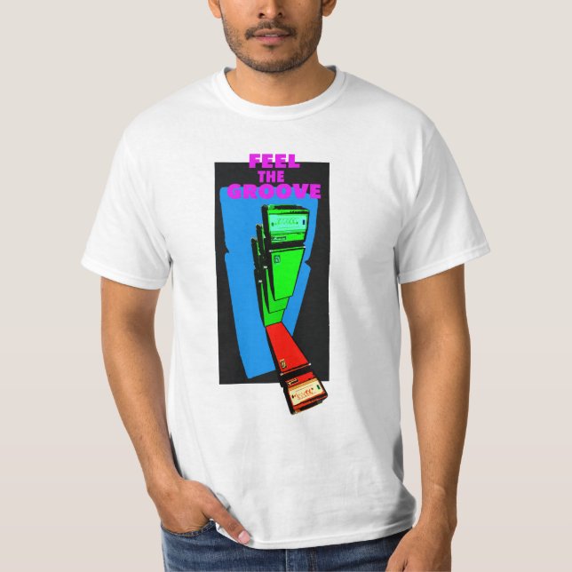 FEEL THE GROOVE bass T-Shirt (Vorderseite)