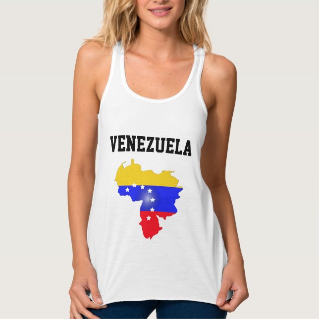 Feel the heartbeat of Venezuela with this vibrant Tank Top (Vorderseite)