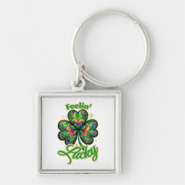Feelin' Glück Schlüsselanhänger