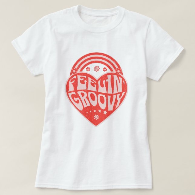 Feelin Groovy Blume Child T-Shirt (Design vorne)