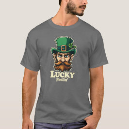 Feelin' Lucky Leprechaun St. Patrick's Day T-Shirt