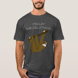 Feelin' Philosophien, Schlampe + Philosophie Pun T-Shirt