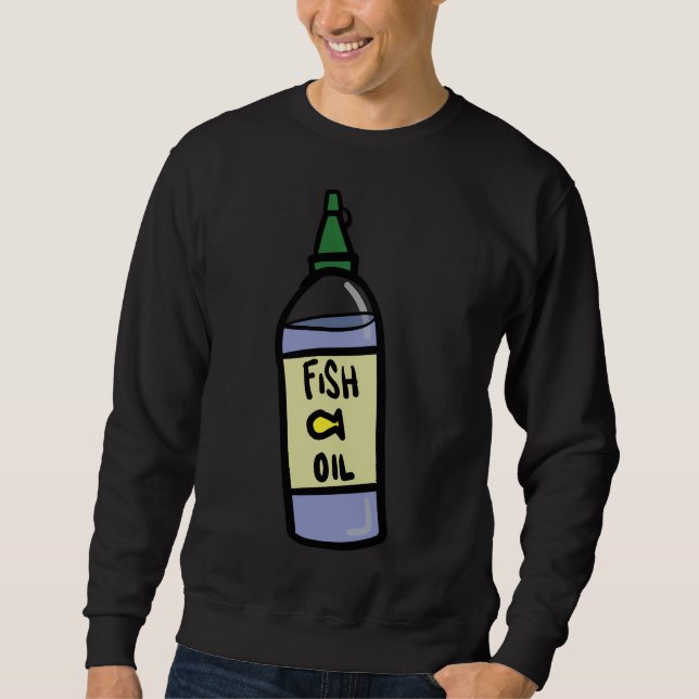 Feelin Real Fish Sweatshirt (Vorderseite)