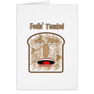 Feelin' Toasting Cartoon Toast