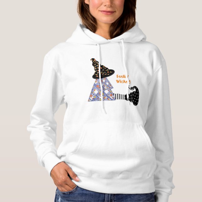 Feelin' Wicked Witz Hoodie (Vorderseite)