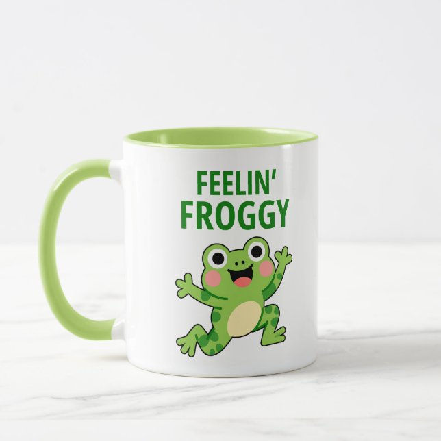 Feeling Froggy Tasse (Links)