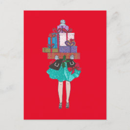 Feeling like Santa Claus Postkarte