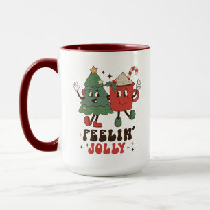 Feelin's Joli Weihnachtsfeiertage Funny Retro Tasse