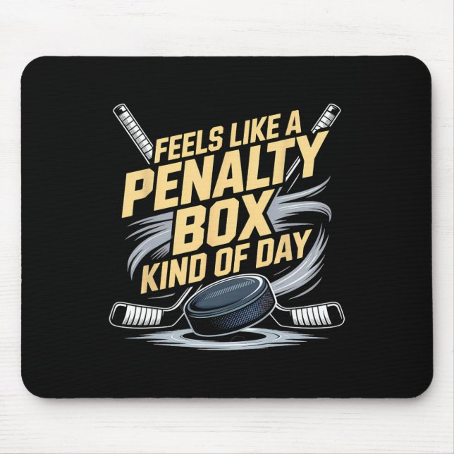 Feels Like A Penalty Box Kind Of Day _44  Mousepad (Vorne)