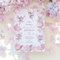 Feen 1. Geburtstag Mädchen Feenparty Rosa Lila