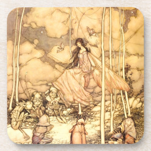 Feen Arthur Rackham Getränkeuntersetzer