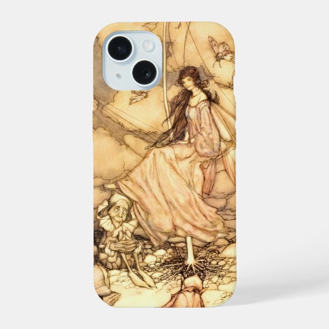Feen Arthur Rackham iPhone 15 Hülle (Rückseite)