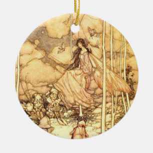 Feen Arthur Rackham Keramik Ornament
