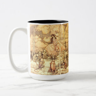 Feen Arthur Rackham Zweifarbige Tasse