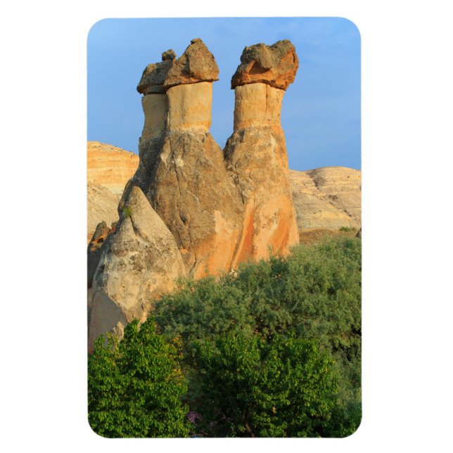 Feen-Chimneys bei Sonnenuntergang Magnet (Vertikal)