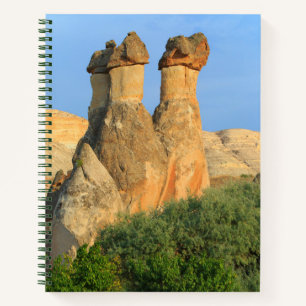 Feen-Chimneys bei Sonnenuntergang Notizbuch