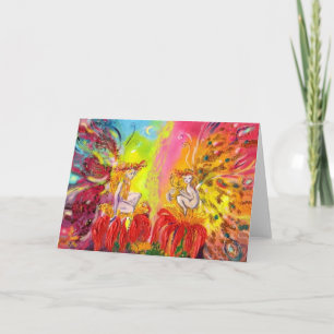 FEEN DER MORGENRÖTE FEIERTAGSKARTE