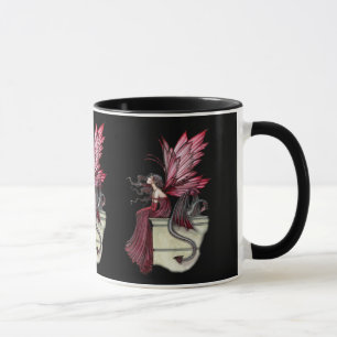 Feen-Drache-Kaffeetasse Tasse
