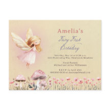 Feen Erstes Thema Mädchen 1. Geburtstagsfeier Benu