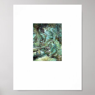 Feen Fairycore Mode Ästhetik Goblincore Cottage Poster