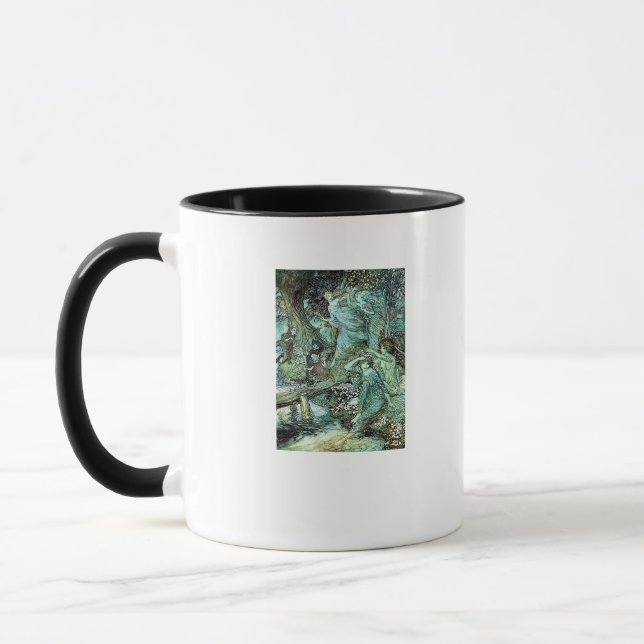 Feen Fairycore Mode Ästhetik Goblincore Hütte Tasse (Links)