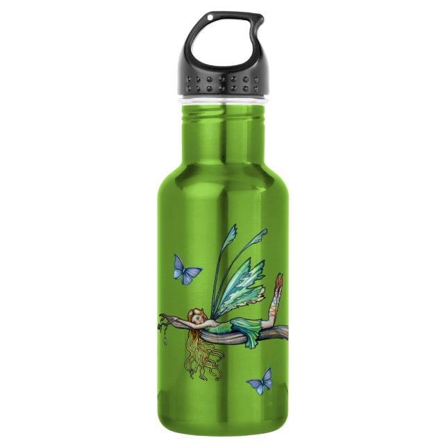 Feen-Fantasie Trinkflasche (Vorderseite)