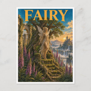 Feen-, Gothic-Fantasy-Monster Postkarte