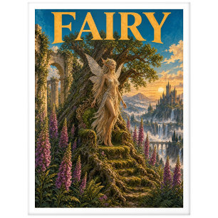 Feen-, Gothic-Fantasy-Monster Postkarte