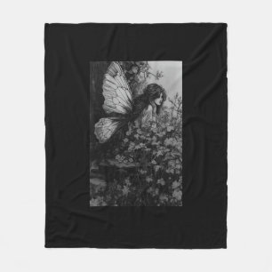 Feen-Grunge-Goblincore-Cottagecore-Feenzauber Fleecedecke