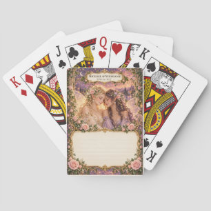 Feen-Hochzeitsgästebuch-Unterschriften-Deck Spielkarten