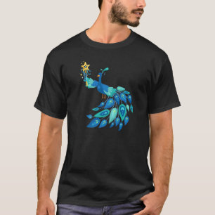 Feen-Magischer-Pfau  Süße Vögel Tier  Grafik T-Shirt