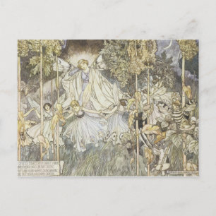 Feen-Midsommernachtstraum 1907 Postkarte