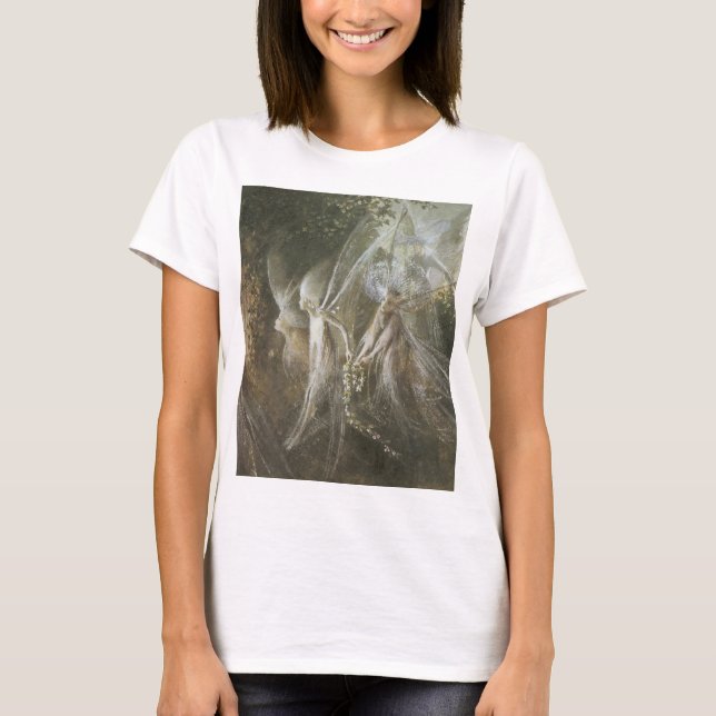 Feen mit Blick auf einen gotischen Bogen von 1864 T-Shirt (Vorderseite)