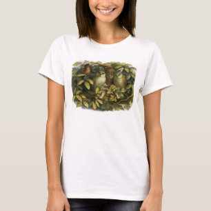 Feen mit Eulen - Damen-Shirt T-Shirt