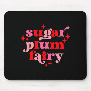 Feen-Mode-Text-Kunst-Zucker-Pfirsich-Fee-Mädchen-T Mousepad