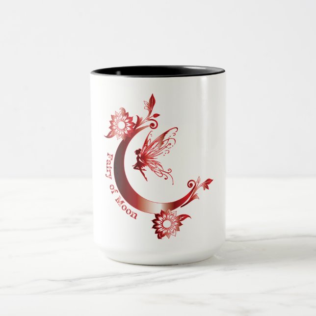 Feen-Mond-Frauen-Tasse Tasse (Zentrum)