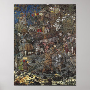 Feen-Plakat/Druck: Der Vorlagenanschlag der Poster