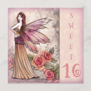 Feen-Sweet-Sixteen-Party-Einladungen Einladung
