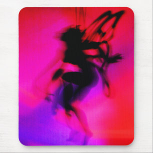 Feen tanzen in Rosa Mousepad
