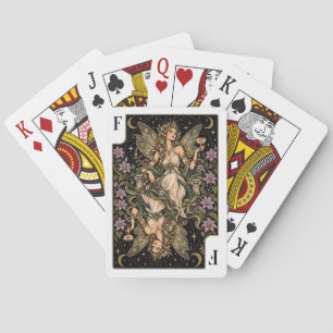 Feen-Tarot-Kunst mit Sternenlicht Spielkarten