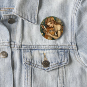 Feen-Umarmung – Das zarte Herz der Natur Button