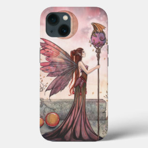 Feen- und Drachen-Fantasie-Kunst iPhone Hülle