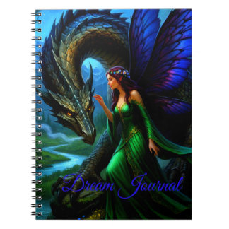 Feen- und Drachen-Traumtagebuch Notizblock