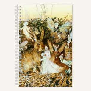 Feen und Kaninchen Notizbuch