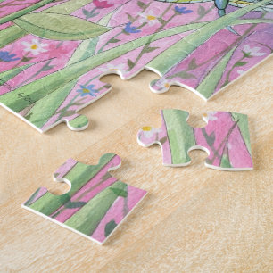 Feen- und Marienkäfer-Puzzle mit Dose Puzzle