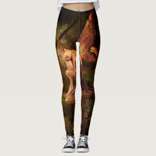 Feen Unicorns-Pilzwald magisch Leggings